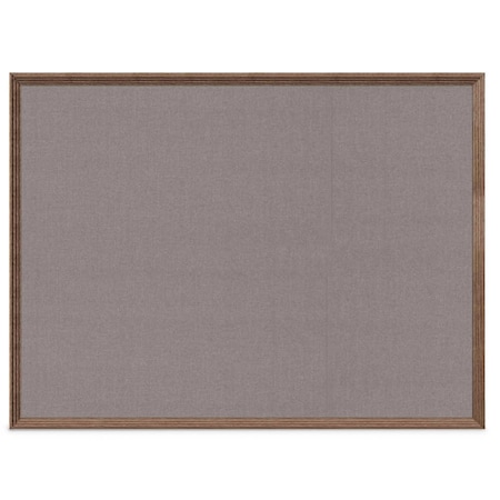 United Visual Products Decor Wood Combo Board, 60"x48", Cherry/Black Porcelain & Burgundy UV704DEFAB-CHERRY-BLKPORC-DBURGU